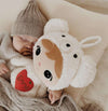 Personalisierbarer Eisbär – 50 cm Kuscheltier Plüschtier mit Namen Geschenk für Babys & Kinde - CreativMade 