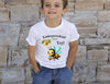 Kindergartenkind T-Shirt personalisiert mit Namen Biene – Kita Abschluss & Vorschulkind Geschenk - CreativMade 