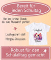 Einschulungsshirt mit Namen Axolotl personalisiert Mädchen T-Shirt Einschulung | CreativMade .