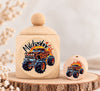Milchzahndose Monstertruck Holz mit Motivscheibe | DIY & Kreativbedarf 6 x 4cm Zahndose | CreativMade .