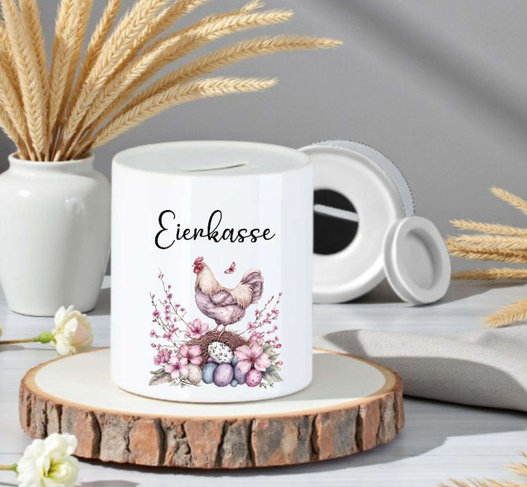 Eierkasse aus Keramik – Kasse für Eierverkauf & Selbstbedienung - CreativMade