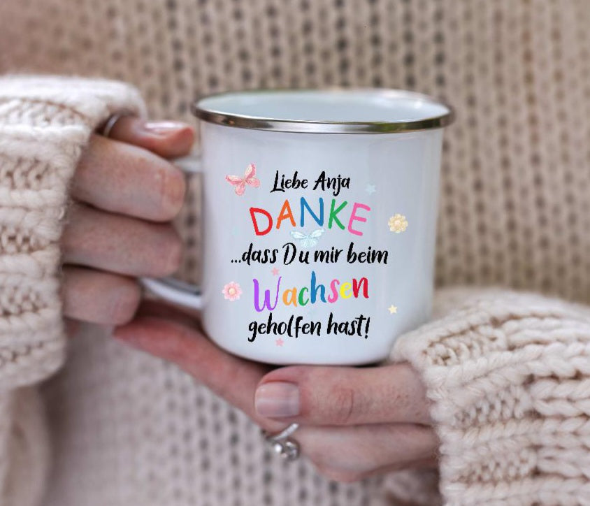 Tasse Imprimée Avec Inscription En Allemand « Erzieher