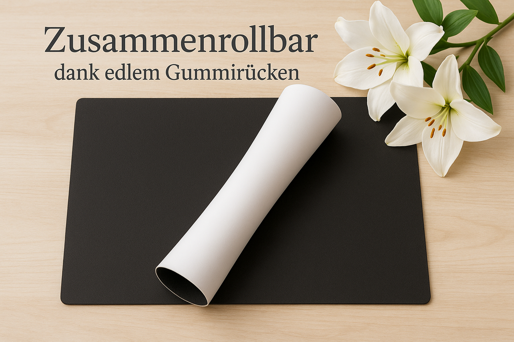 Tischset Kinder personalisiert mit Name Pferd Mädchen Platzdeckchen Platzset - CreativMade 