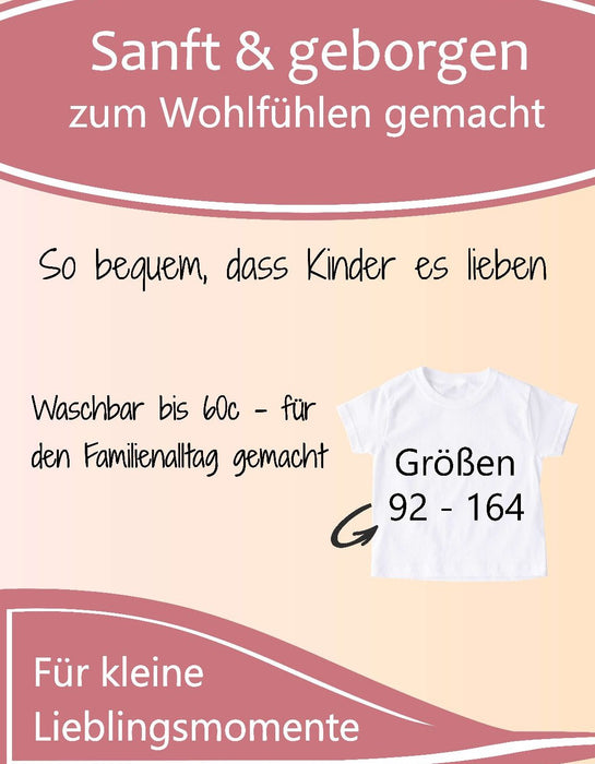 Kindergartenkind T-Shirt personalisiert mit Namen Tiere – Kita Abschluss & Vorschulkind Geschenk - CreativMade