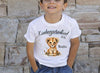 Kindergartenkind T-Shirt personalisiert mit Namen Löwe – Kita Abschluss & Vorschulkind Geschenk - CreativMade 