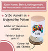 Kinder Spardose mit Name Controller – Personalisierte Spardose für Kinder Keramik mit Bambusdeckel für Jungen | CreativMade .