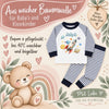 Kinder Schlafanzug mit Namen Rakete – Personalisierter Pyjama für Jungen | CreativMade .