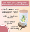 Kinder Spardose mit Name Drache grün  – Personalisierte Spardose für Kinder Keramik mit Bambusdeckel für Jungen | CreativMade .