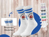 Kindersocken Einschulung Feuerwehr – 100 % Baumwolle Größe 27–36 Unisex - CreativMade