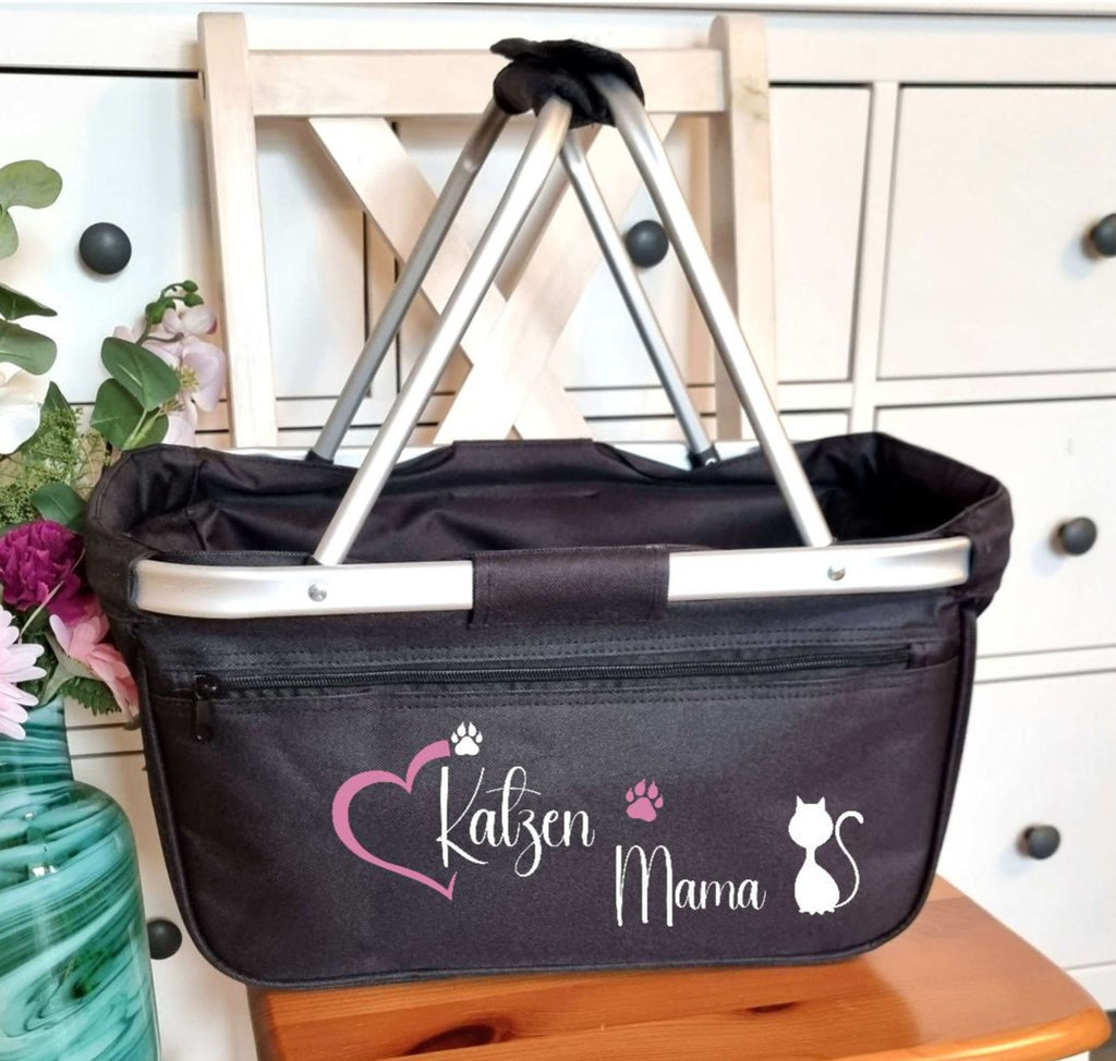Personalisiert Baumwolltasche Mit Katzenmotiv - Individuelles Geschenk Für Katzenmamas