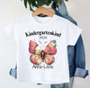 Kindergartenkind T-Shirt personalisiert mit Namen Schmetterling – Kita Abschluss & Vorschulkind Geschenk - CreativMade 