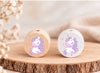 Milchzahndose Einhorn Holz mit Motivscheibe | DIY & Kreativbedarf 6 x 4cm Zahndose | CreativMade .