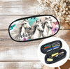 Personalisiertes Federmäppchen Pferd Stifte Etui mit Namen Stifte-Mäppchen Federmappe Federtasche Erwachsene & für Kinder - CreativMade