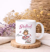 Schulkind Tasse personalisiert Ballerina Mädchen Einschulungstasse mit Namen Geschenk Einschulung Erstklässler - CreativMade