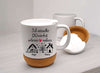 Personalisierte Tasse „Ich wünschte Ihr würdet neben uns wohnen“ – Geschenk für Nachbarn und Freunde mit Namen - CreativMade
