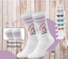 Kindersocken Einschulung Eule – 100 % Baumwolle Größe 27–36 Unisex - CreativMade