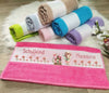 Personalisiertes Kinderhandtuch zur Einschulung – Schulkind Fee mit Namen, ideal als Geschenk & den Schulstart - CreativMade