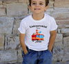 Kindergartenkind T-Shirt personalisiert mit Namen Feuerwehr – Kita Abschluss & Vorschulkind Geschenk - CreativMade 