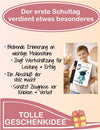 Personalisierte Zeugnismappe mit Namen Astronaut – Mappe für Schulzeugnisse A4 | Geschenk zur Einschulung Jungen - CreativMade