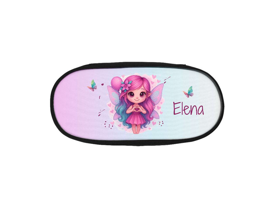 Federmäppchen Kinder mit Namen Fee – personalisiertes Stifteetui/Stiftebox Schule Geschenk Einschulung - CreativMade