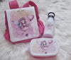 Set Brotdose Trinkflasche und Rucksack personalisiert mit Namen Fee Kinder Edelstahl Flasche Kita Kindergarten Kinderrucksack - CreativMade