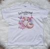 T-Shirt Schulkind Katze mit Name Mädchen personalisiert Einschulungsshirt Einschulung erste Klasse Geschenk Erstklässler Outfit - CreativMade