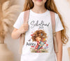 Einschulungsshirt mit Namen personalisiert Zuckertüte Mädchen T-Shirt Einschulung - CreativMade