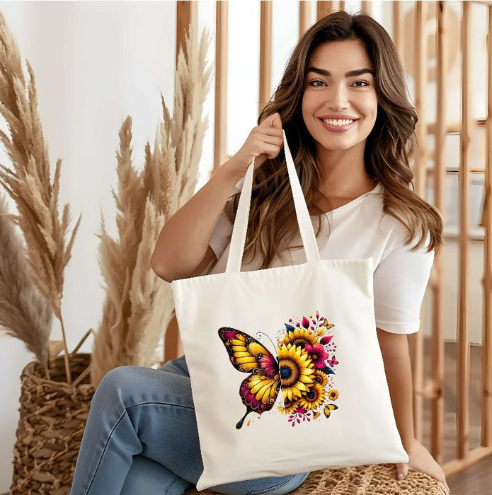 Bügelbild Schmetterling Erwachsene Aufbügelmotiv Textilaufbügler für Kleidung & Stoffe DIY Transferbild & Geschenkidee Damen - CreativMade