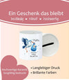Personalisierte Taufspardose aus Keramik – Spardose zur Taufe mit Namen - CreativMade