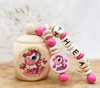Milchzahndose Baby Einhorn Mädchen personalisierte Zahndose mit Namen | CreativMade .