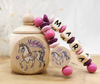 Milchzahndose Pferd Mädchen personalisierte Zahndose mit Namen | CreativMade .