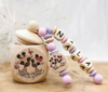 Milchzahndose Giraffe Mädchen personalisierte Zahndose mit Namen | CreativMade .