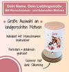 Kinder Spardose mit Name Pferdekopf – Personalisierte Spardose für Kinder Keramik mit Bambusdeckel für Mädchen | CreativMade .