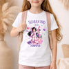 Einschulungsshirt Mädchen mit Name – Schulkind Astronaut Mädchen personalisiert | CreativMade .