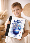 Personalisierte Zeugnismappe mit Namen Planeten – Mappe für Schulzeugnisse A4 | Geschenk zur Einschulung Jungen - CreativMade 