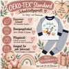 Kinder Schlafanzug mit Namen Rakete – Personalisierter Pyjama für Jungen | CreativMade .