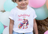 T-Shirt Schulkind Einhorn mit Name personalisiert Mädchen Einschulungsshirt Einschulung erste Klasse Geschenk - CreativMade 