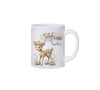 Reh Einschulungstasse mit Name Schulkind Tasse personalisiert Mädchen - CreativMade