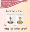 Personalisierte Kinderspardose mit Namen Löwe – Keramik Spardose zur Einschulung, Geburt oder Taufe - CreativMade