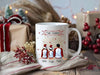 Tasse Personalisierte Weihnachtstasse Familie & Freunde – Keramik mit Namen Weihnachtsgeschenk - CreativMade 