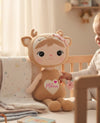 Personalisierbares Kuscheltier Reh Plüschtier – 50 cm Schmusetier mit Namen Geschenk für Babys & Kinder - CreativMade 