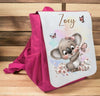 Kindergarten Set personalisiert Koala – Rucksack, Trinkflasche & Brotdose mit Namen Kitakind - CreativMade 