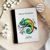Personalisierte Zeugnismappe mit Namen Chamäleon – Mappe für Schulzeugnisse A4 | Geschenk zur Einschulung - CreativMade