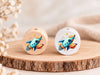 Milchzahndose Rakete Holz mit Motivscheibe | DIY & Kreativbedarf 6 x 4cm Zahndose | CreativMade .