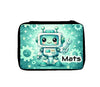 Personalisiertes Federmäppchen mit Name Roboter Jungen Geschenk Einschulung Federmappe Federpenal - CreativMade