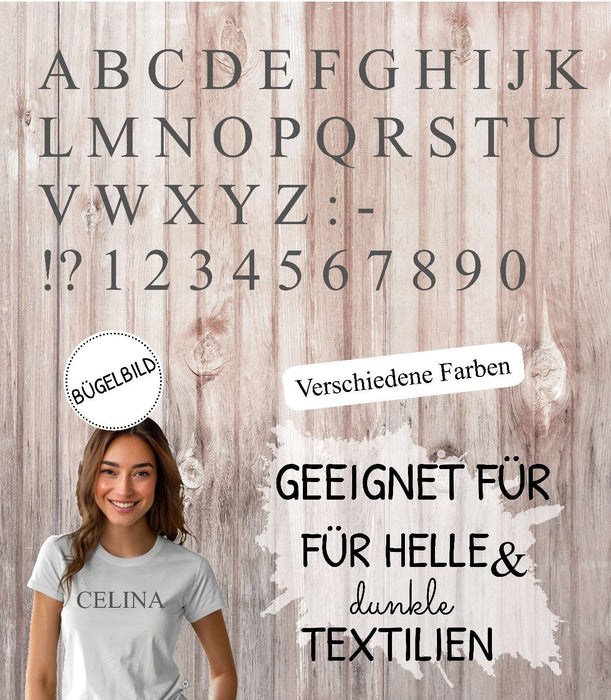 Bügelbilder Sprüche & Schriften – DIY Aufbügelmotive zum Personalisieren für Kinder & Erwachsene - CreativMade