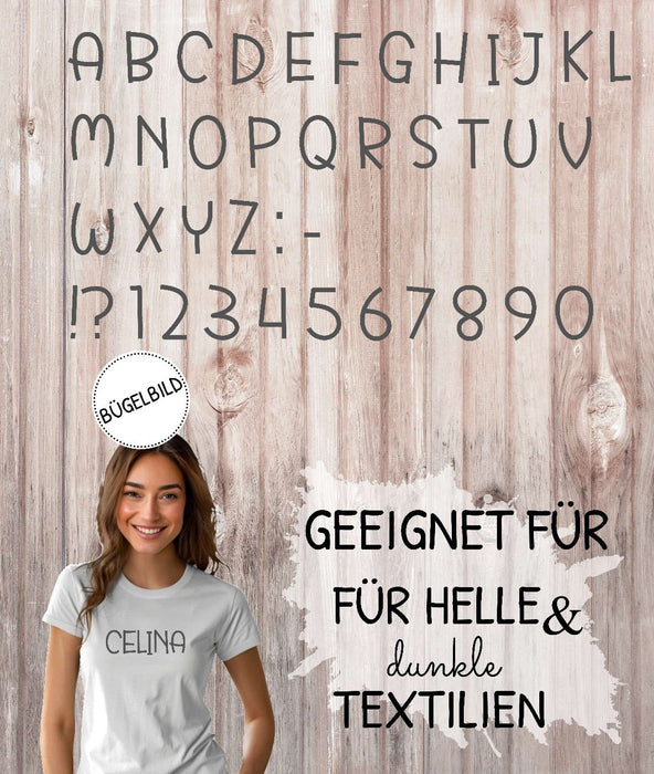 Bügelbilder Sprüche & Schriften – DIY Aufbügelmotive zum Personalisieren für Kinder & Erwachsene - CreativMade