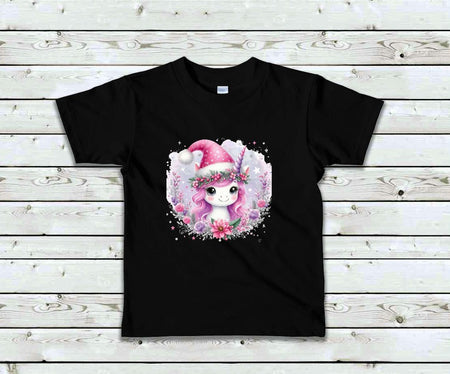 Bügelbilder für Kinder Einhorn mit Mütze – Weihnachtsmotive, Wintermotive & Herbstmotive zum Aufbügeln – DIY Textilaufbügler für Kleidung & Geschenke - CreativMade