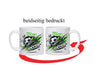 Kinder Tischset personalisiert mit Namen Fußball Jungen - abwischbar und rutschfest Platzdeckchen Platzset Tischunterlage - personalisierte Tasse Emaille oder Keramik - CreativMade 