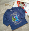 Mein erstes Weihnachten Outfit Elch Junge Weihnachtsshirt Baby Kinder Langarm - CreativMade 